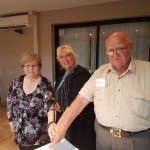 Helen Standing with Suzy Brandstater and Ron Dean
